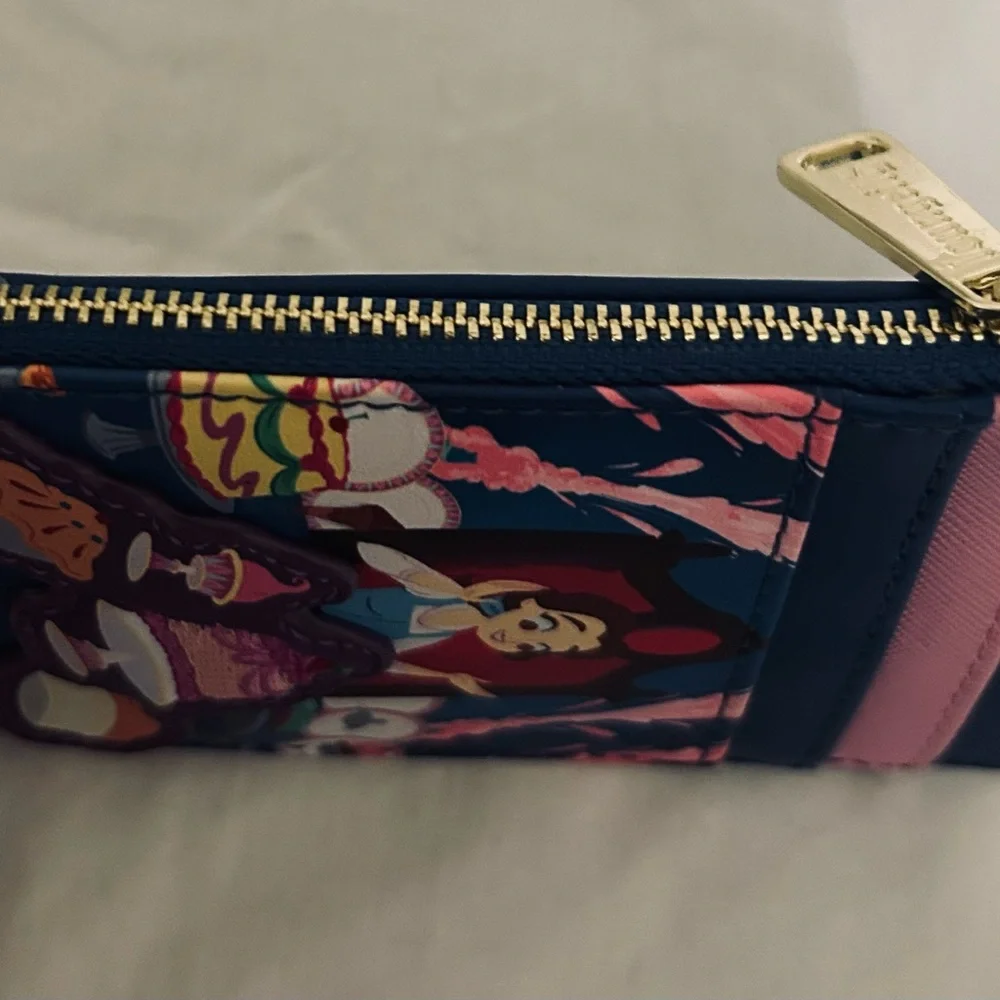 Loungefly Disney Beauty And The Beast-Be Our Guest Cardholder/NWOT
